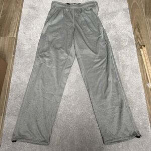 Nike Therma Fit Warm Sweatpants Mens Medium Black And Gray 379431-015 Y2K Baggy